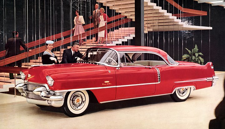 Retro~1956 Cadillac Series 62 Coupe de Ville