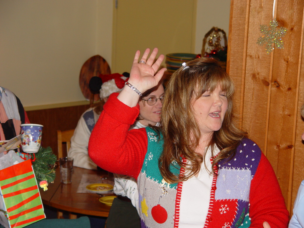 Work Luncheon  Christmas 2004