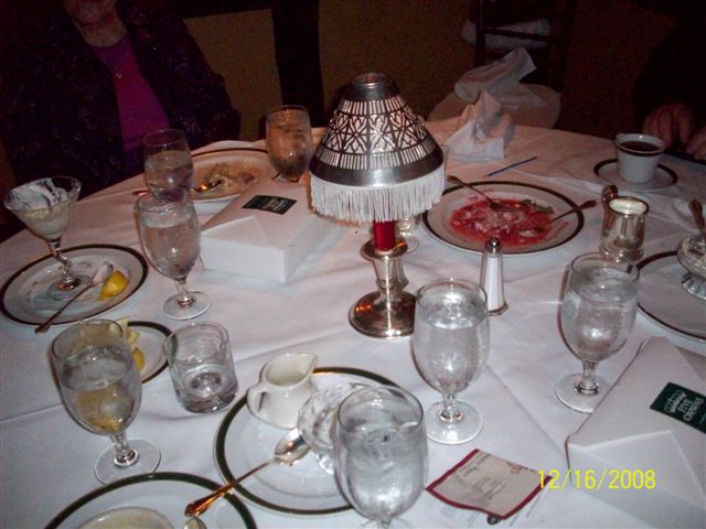 Birthday dinner  2008