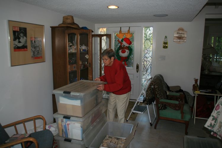 Decorating for Christmas 2010 Day 2