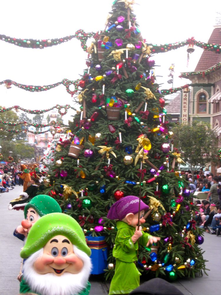 Celebrating Robin's birthday at Disneyland December 2010