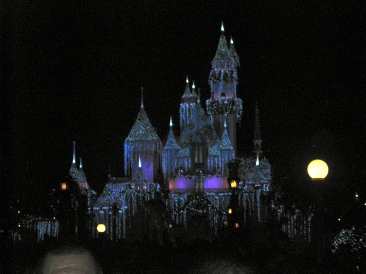 Christmas Eve 2010 at Disneyland