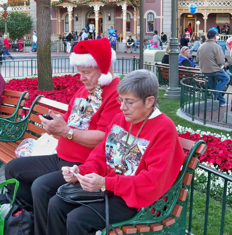 Christmas Eve 2010 at Disneyland