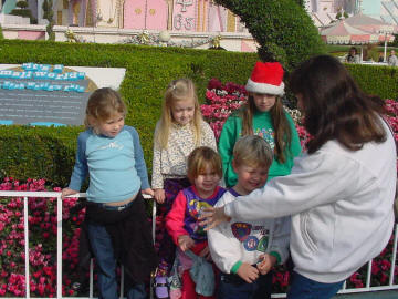 Disneyland Christmas Eve 2000