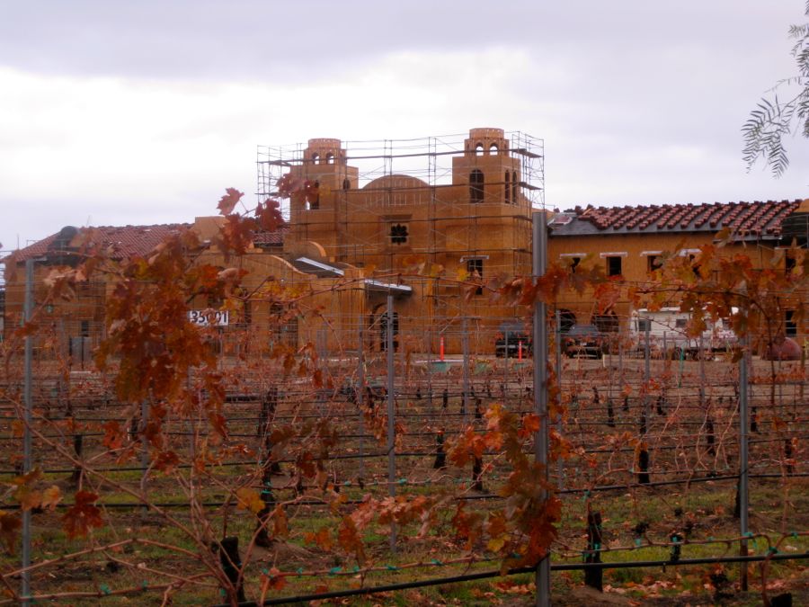 Christmastime wine tasting in Temecula, California