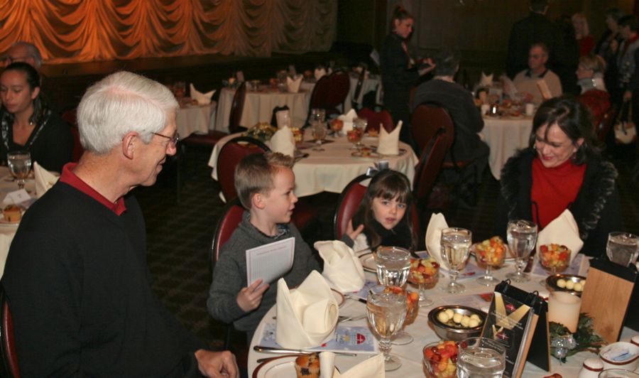 Arrival and visiting at the 2011 Annual Christmas Play