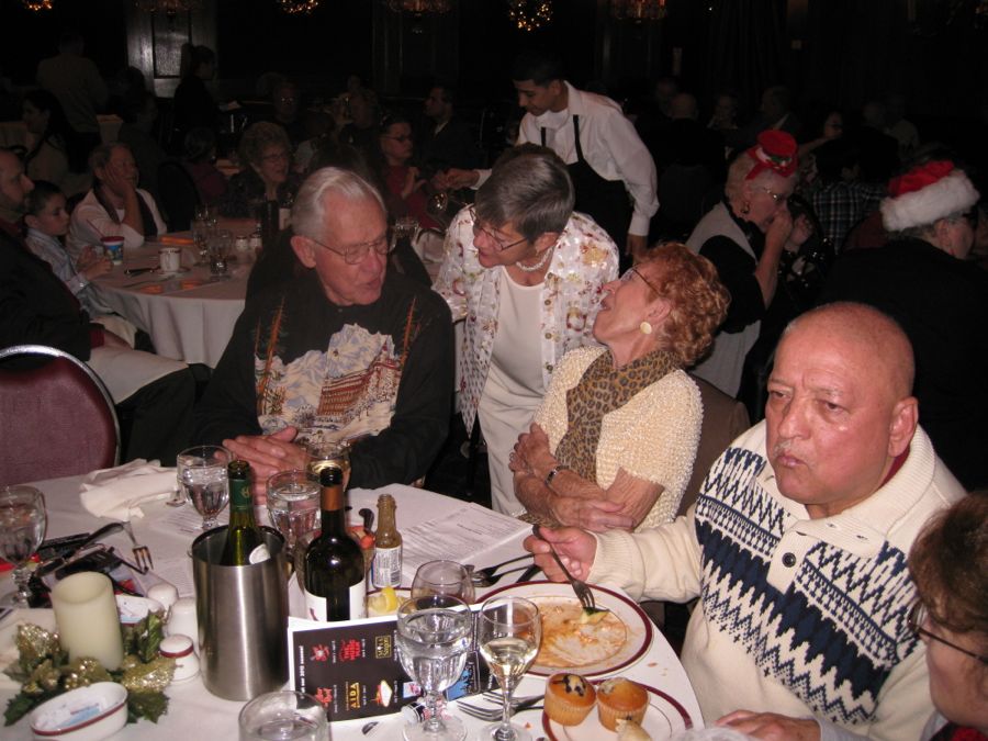 Arrival and visiting at the 2011 Annual Christmas Play