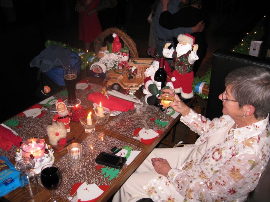 Memories of Santa at the Alpine Village December  19th 2011