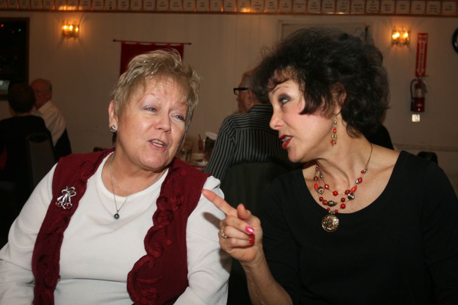 Celebrating Vicky's 60th birthday at the GG Elks with friends