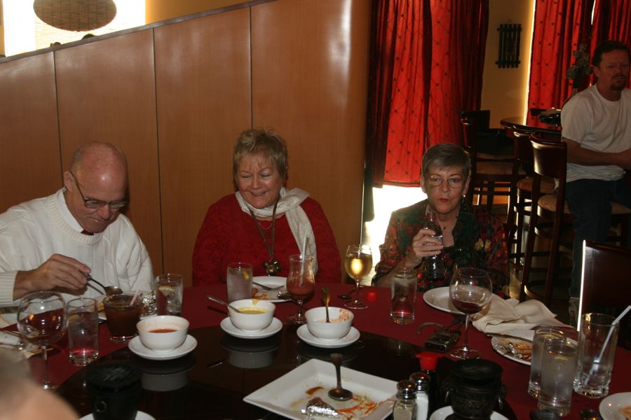 Christmas Dinner with friends at Panda Palace
