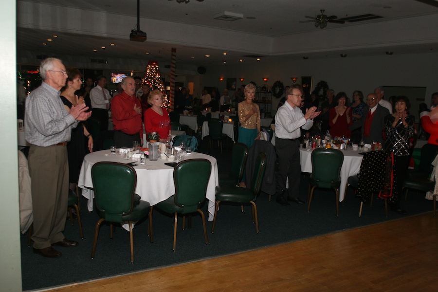 Dancing at Santa Ana Elks 12/7/2012