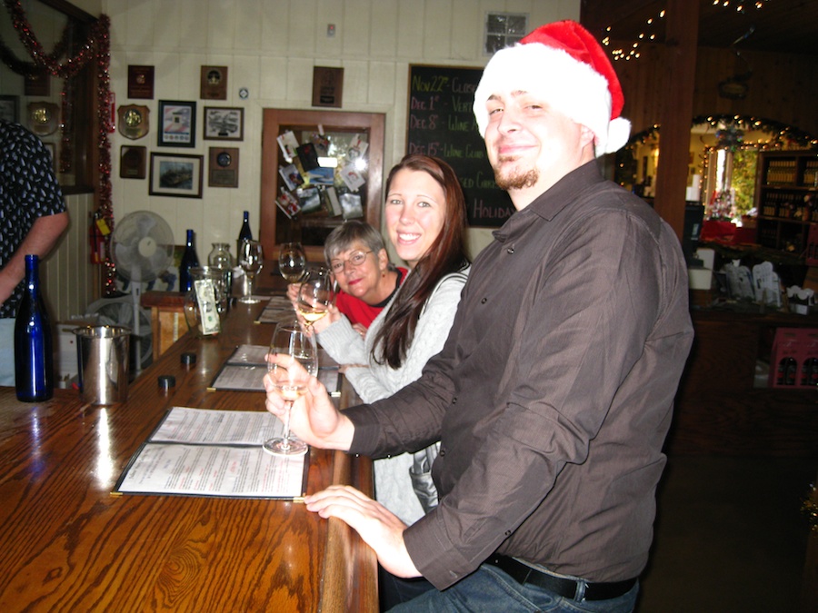 A visit to Falkner, Keyways, abd South Coast wineries in Temecula December 2012