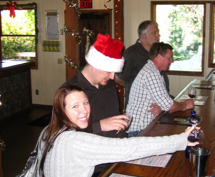 A visit to Falkner, Keyways, abd South Coast wineries in Temecula December 2012