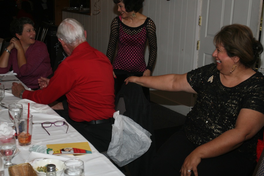 Dancing with friends at the Garden Grove Elks 12-22-2012