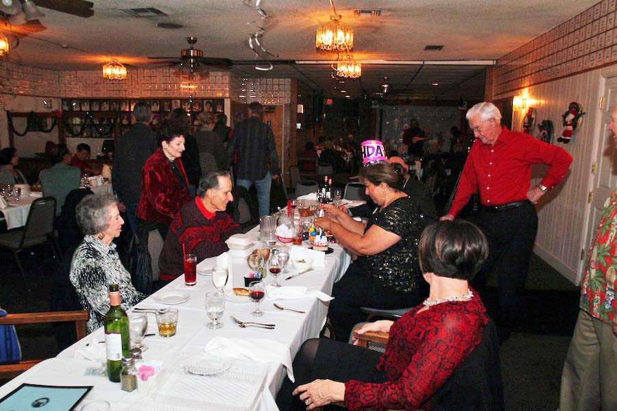 Dancing with friends at the Garden Grove Elks 12-22-2012