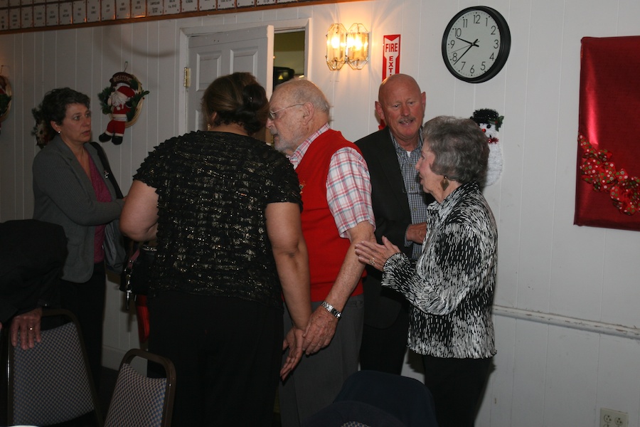 Dancing with friends at the Garden Grove Elks 12-22-2012