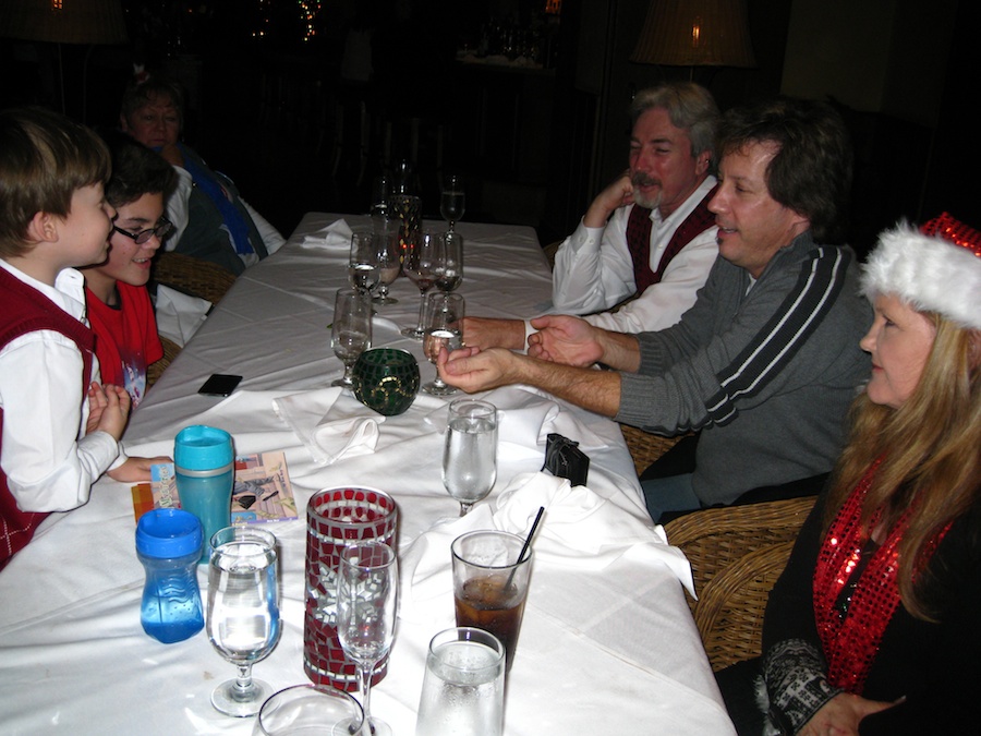 The Disneyland Christmas Eve  Dinner At Catal  2012