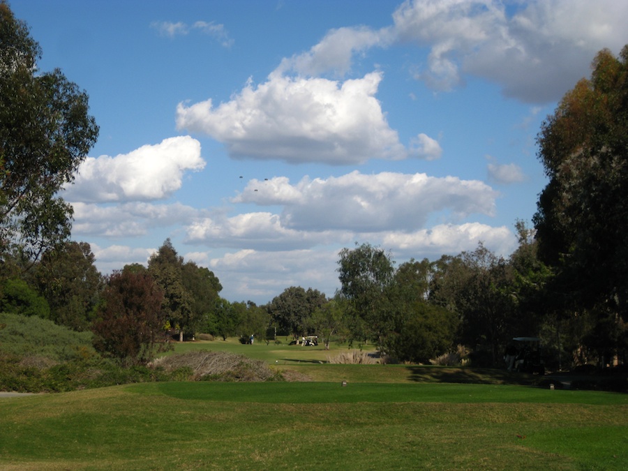 Golfing in December 2013!