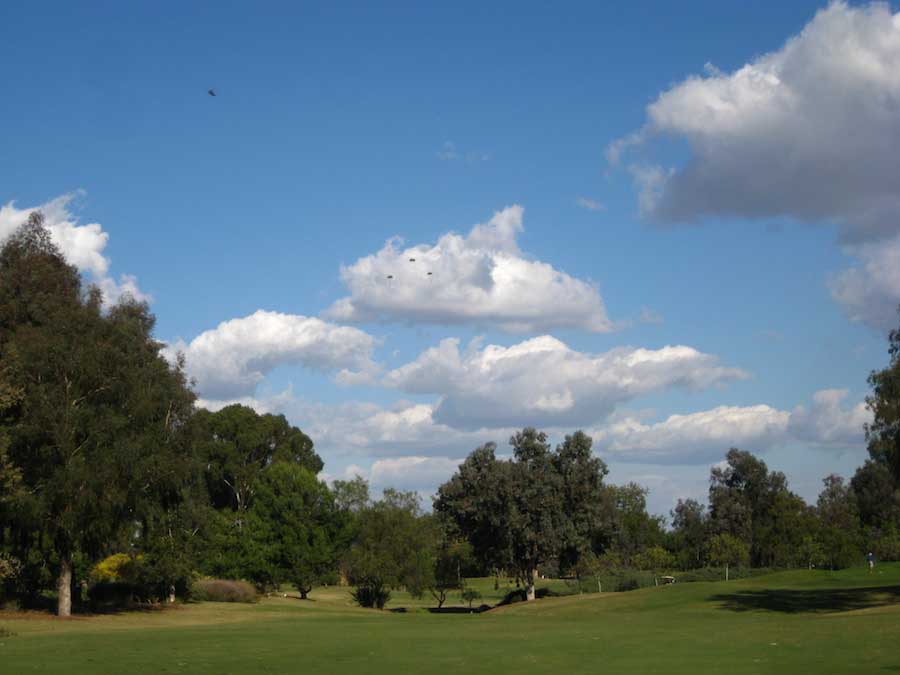 Golfing in December 2013!