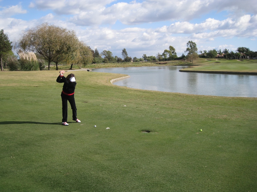 Golf in the cold December 6th 2013