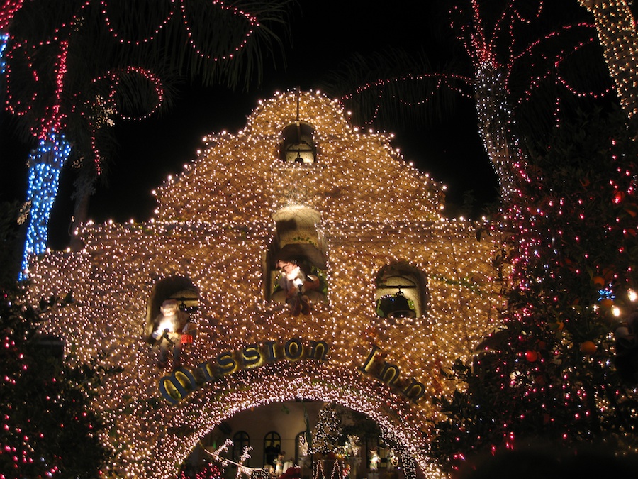 Mission Inn Christmas Festival Of Lights 2013