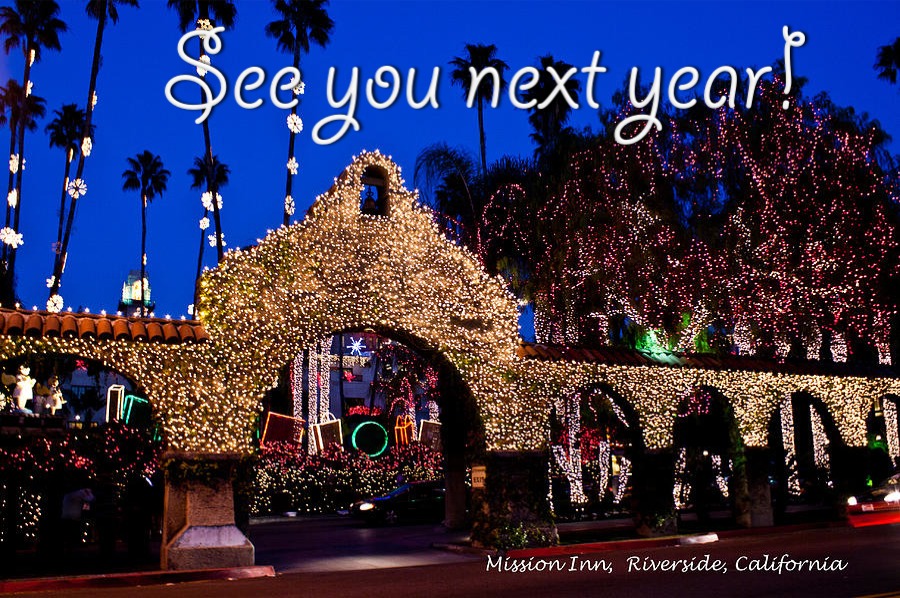 Mission Inn Christmas Festival Of Lights 2013