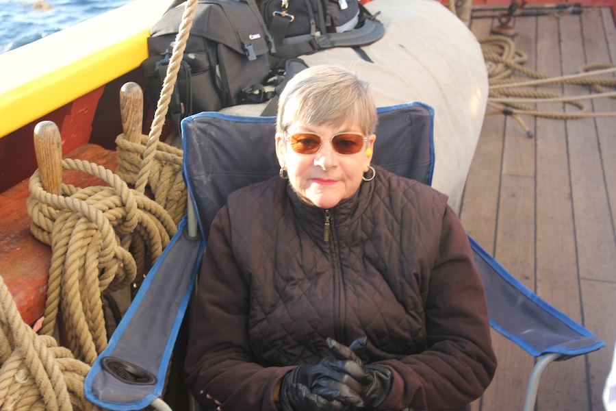 Sailing on San Pedro Bay December 2013