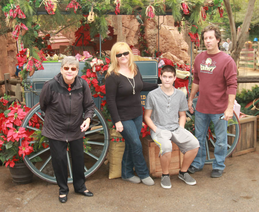 Celebrating Robin's birthday at Disneyland 12/5/2014