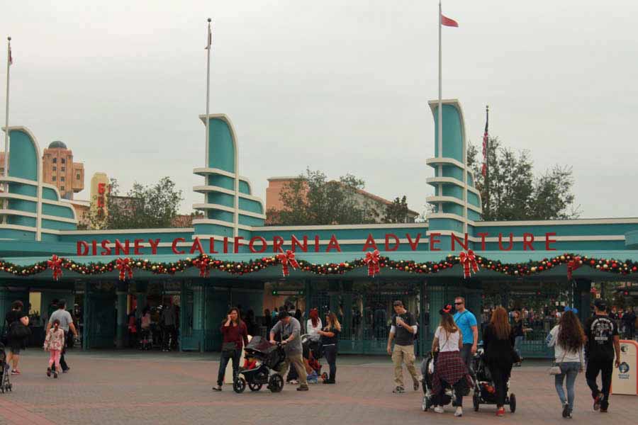 Celebrating Robin's birthday at Disneyland 12/5/2014