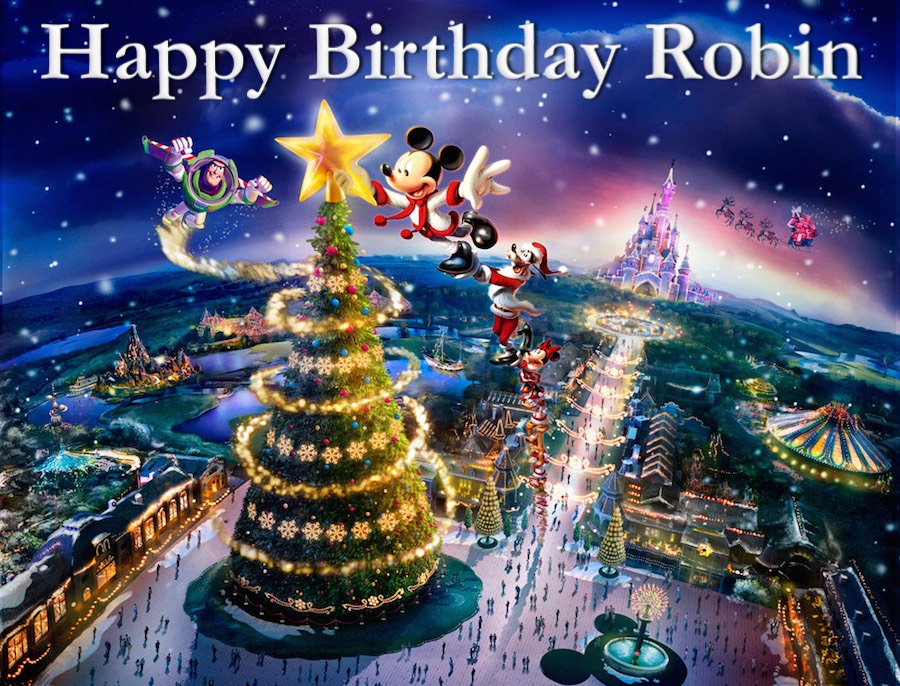 Celebrating Robin's birthday at Disneyland 12/5/2014