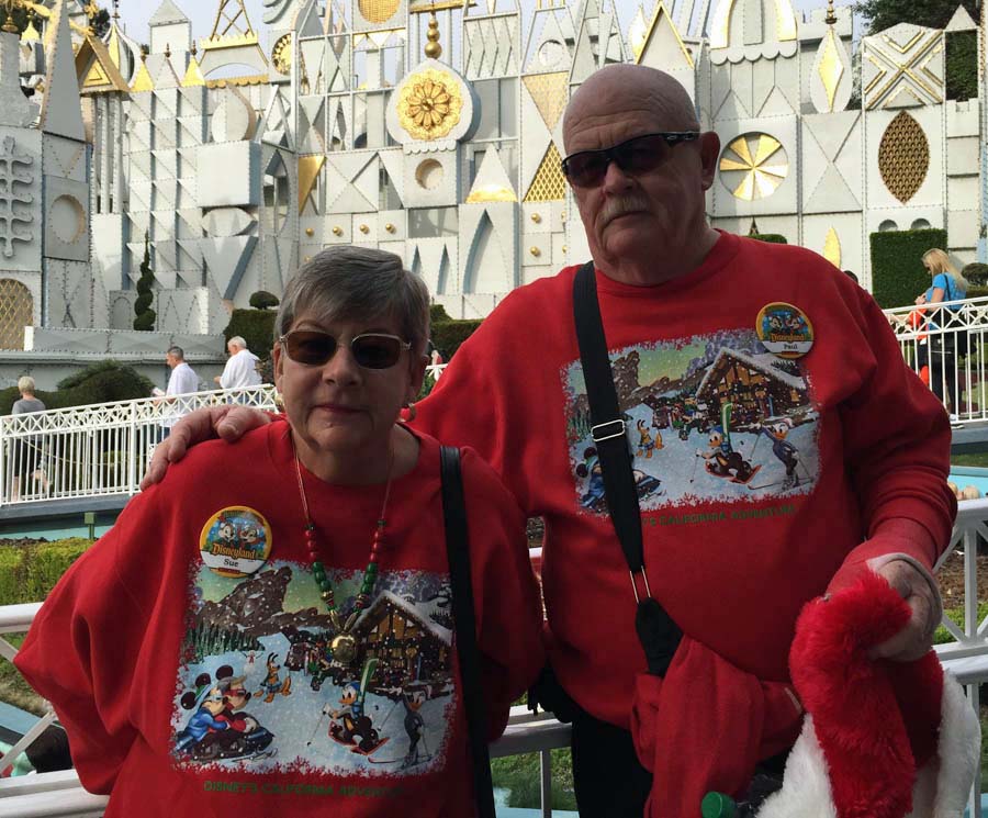 Christmas Eve at Disneyland 2014