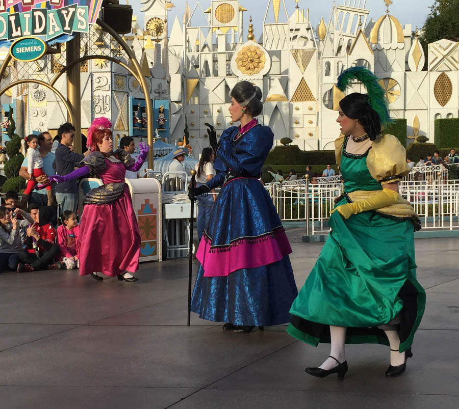 Christmas Eve Fantasy Parade at Disneyland 2014