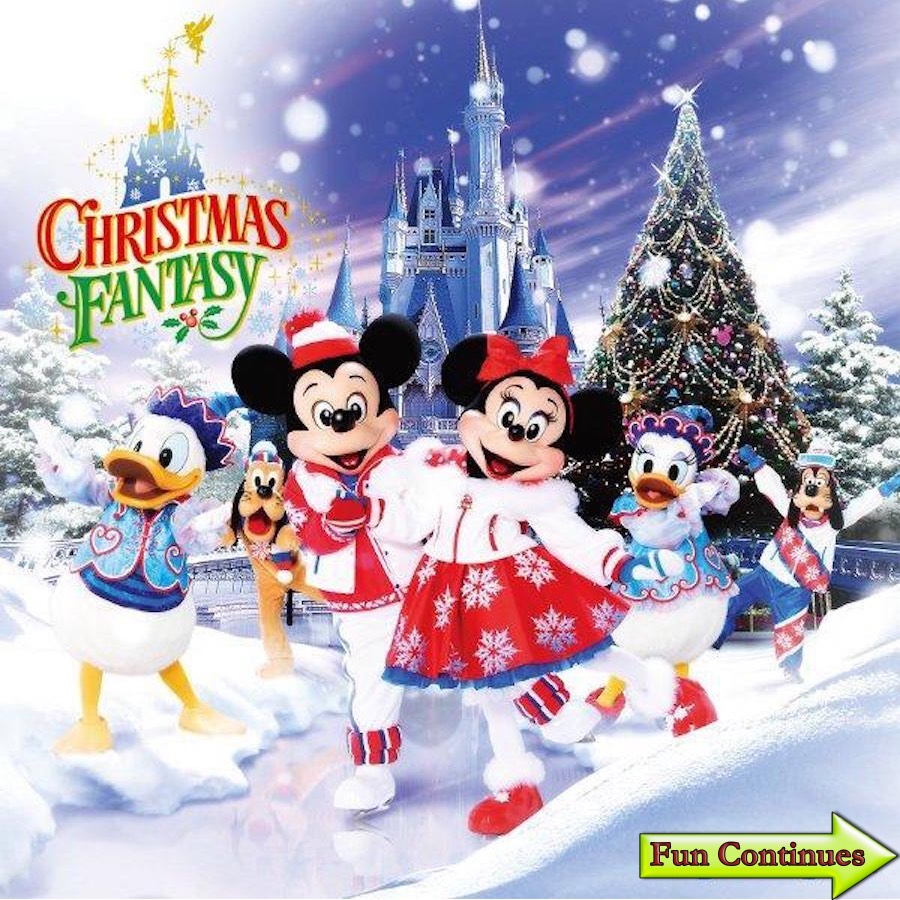 Christmas Eve Fantasy Parade at Disneyland 2014