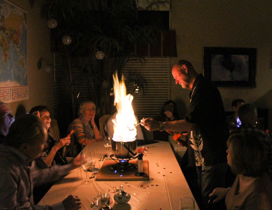 Joining the Thedens for the 2016 Feuerzangenbowle pn November 25th