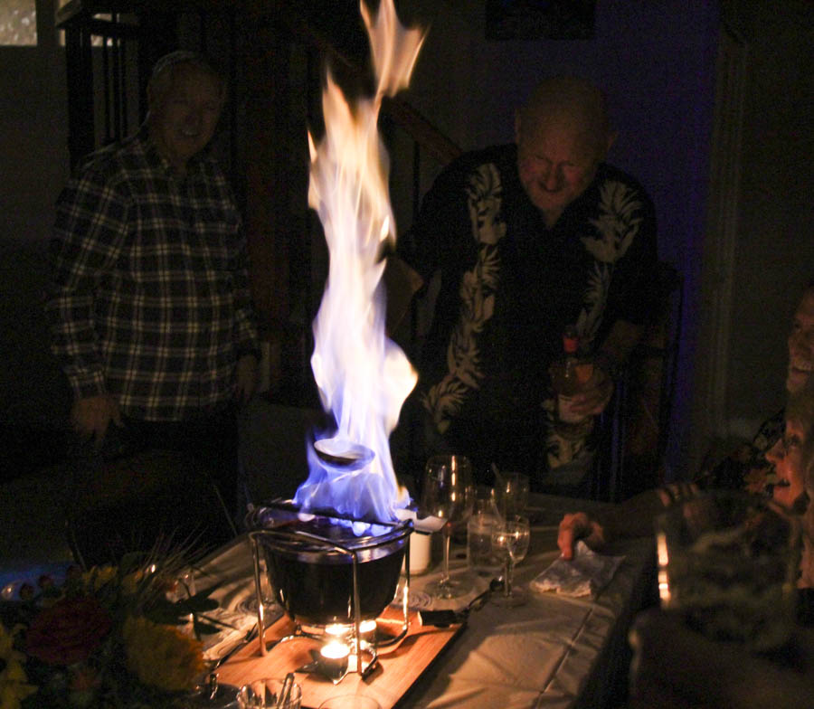 Joining the Thedens for the 2016 Feuerzangenbowle pn November 25th