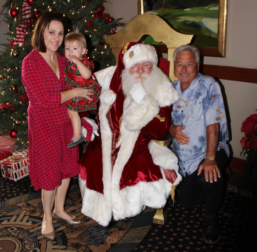 James and Linda at the Old Ranch Kids Christmas Party 12/10/2017