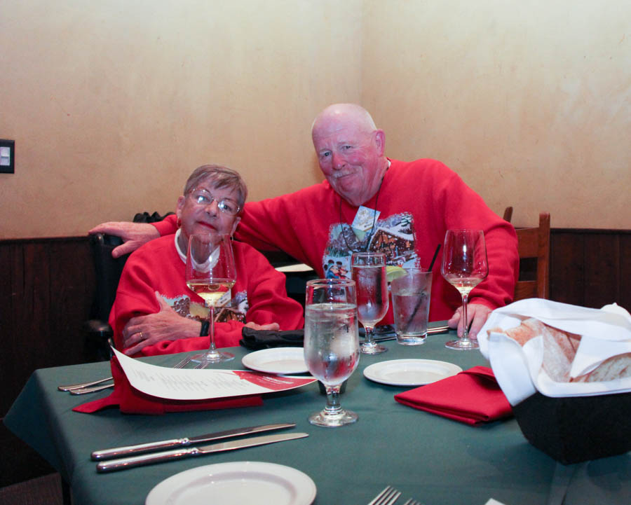 Christmas Eve at Catal with family and friends