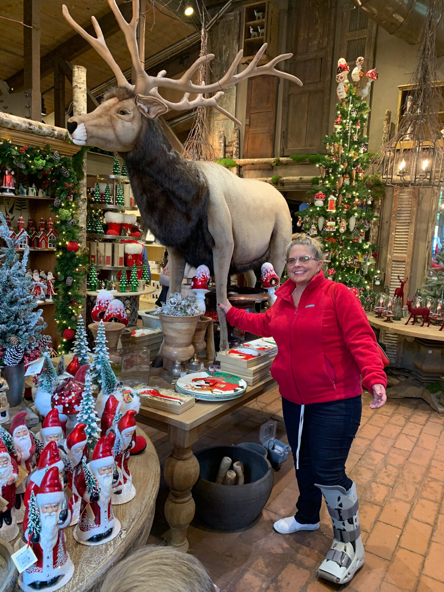 Colleen Arrives For The Holidays! 12/10/2019
