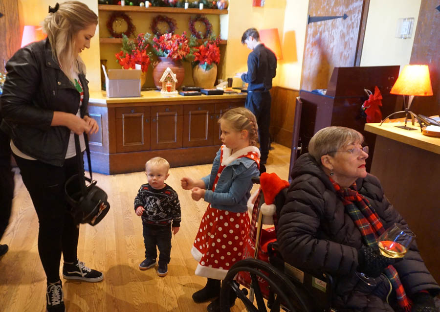 Visiting Santa Before Breakfast At Catal 12/24/2019