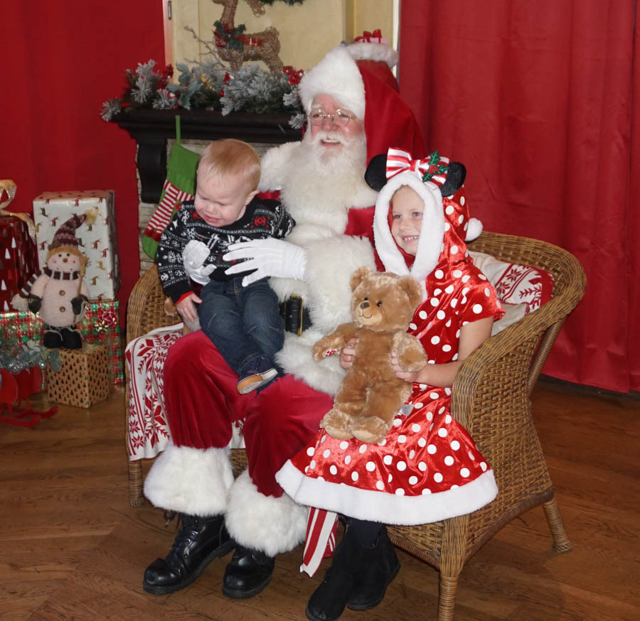 Visiting Santa Before Breakfast At Catal 12/24/2019