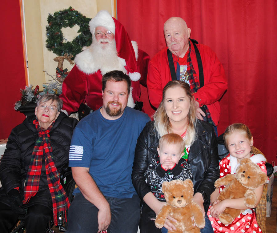 Visiting Santa Before Breakfast At Catal 12/24/2019