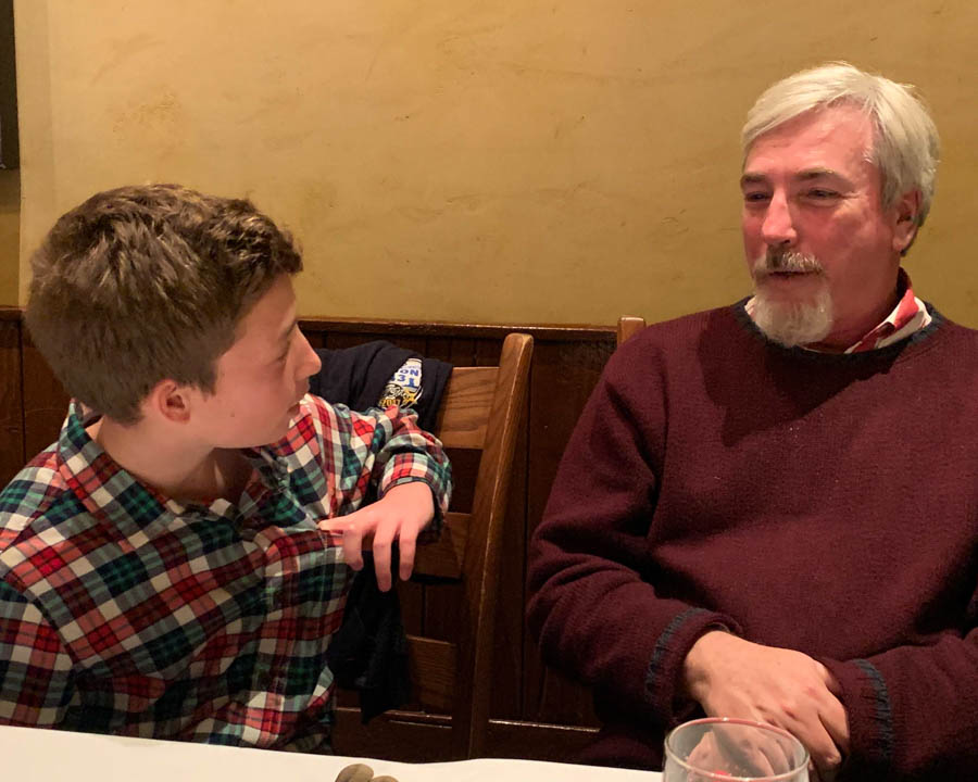Dinner at Catak Christmas Eve 2019