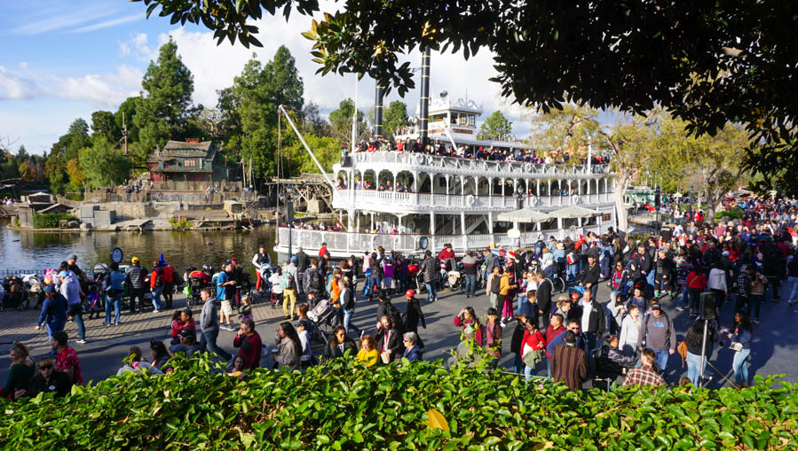 On the Disneyland Christmas Walking Tour 12/24/2019