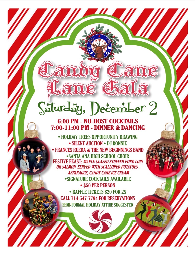 2023-12-03 Elks Candycane Lane Gala Event