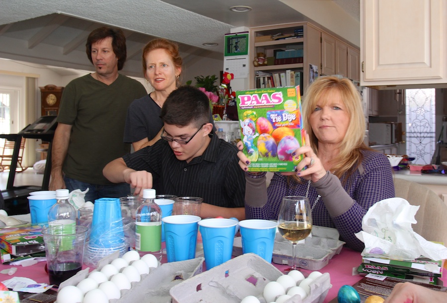 Decorating Easter Eggs April 19th 2014