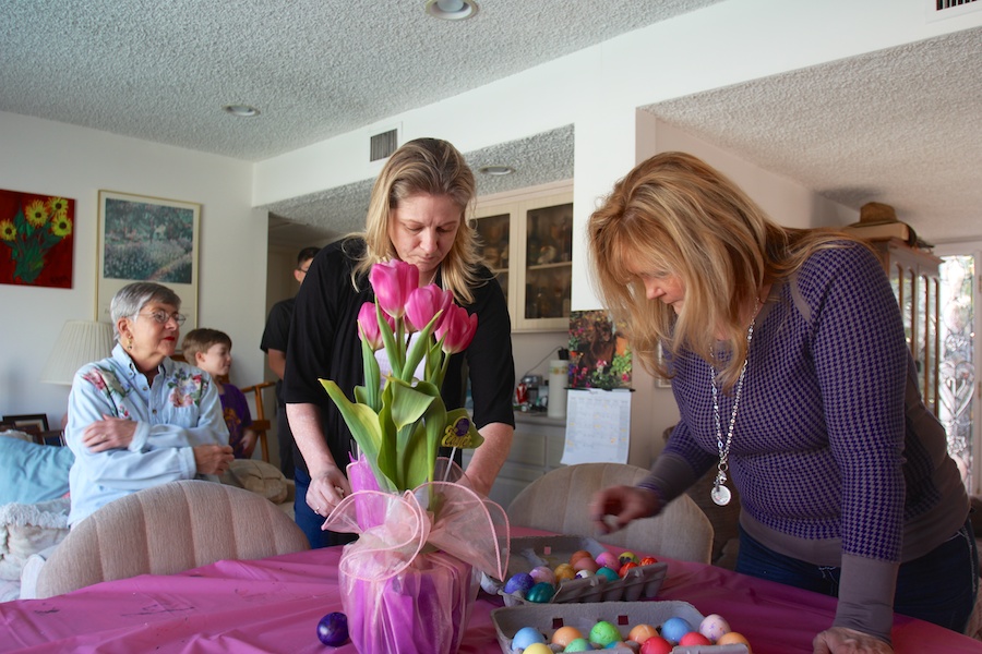 Decorating Easter Eggs April 19th 2014