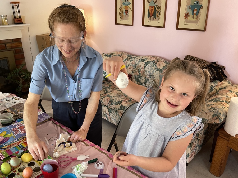 Easter Eve  Egg Decorating 2021