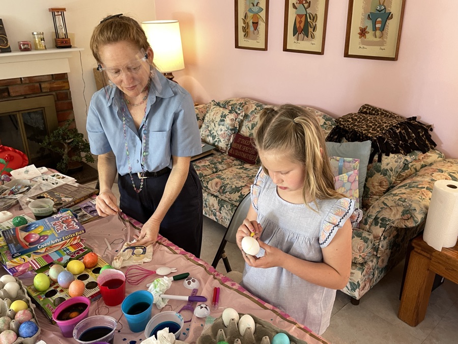 Easter Eve  Egg Decorating 2021