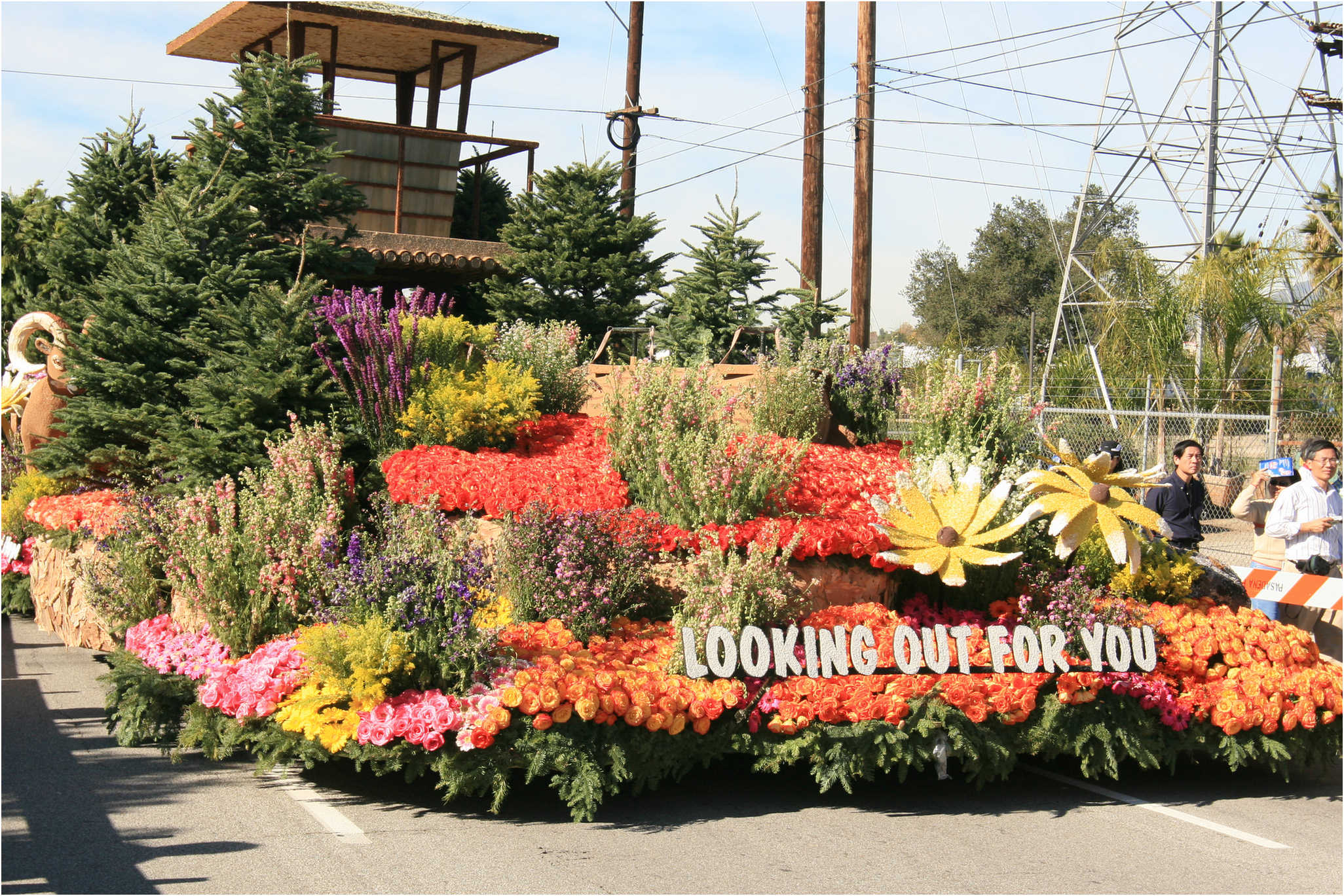 Rose Parade Walk  2007