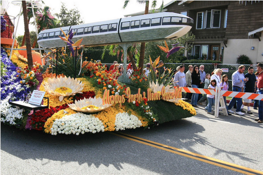 Rose Parade Walk  2007